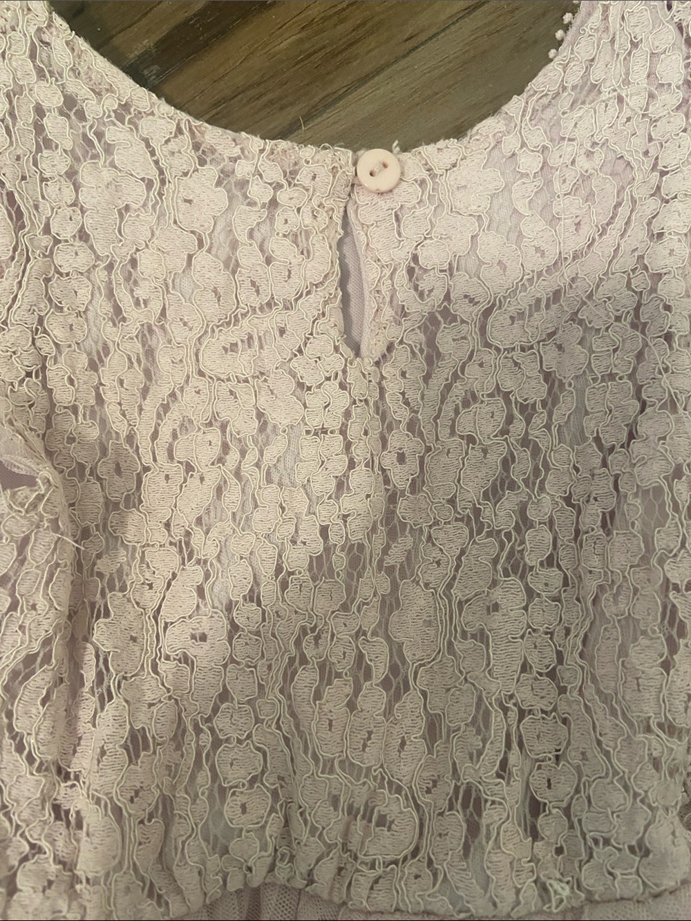 Nanette Lepore kids size 5 lavender purple tulle lace pleated formal dress EUC - Picture 6 of 6